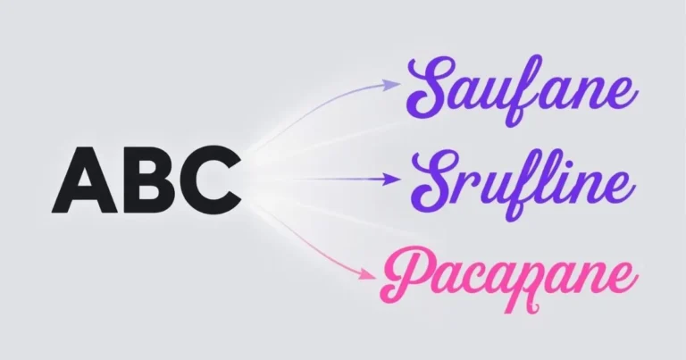 Diagram or illustration explaining how text generators work, featuring placeholder labels "Safrane", "Brulline", and "Pacaprane" — possibly representing different components, stages, or model outputs in the text generation process.